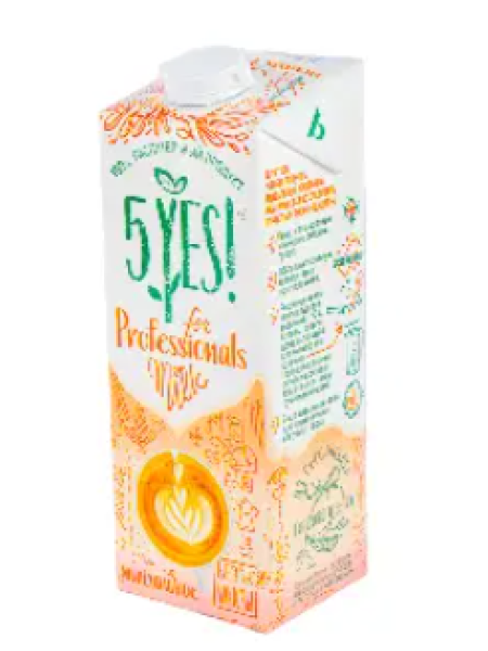 Напиток миндальный ультрапастеризованный 5YES! 1л