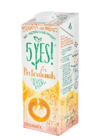 Напиток овсяный ультрапастеризованный 5YES! 1л