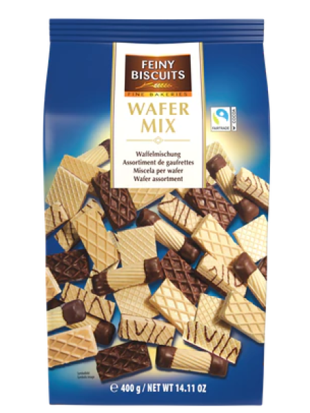 Ассорти вафель Feiny Biscuits Wafer Mix 400г синяя упаковка