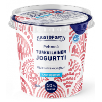 Турецкий йогурт без лактозы Juustoportti pehmeä turkkilainen jogurtti 350г