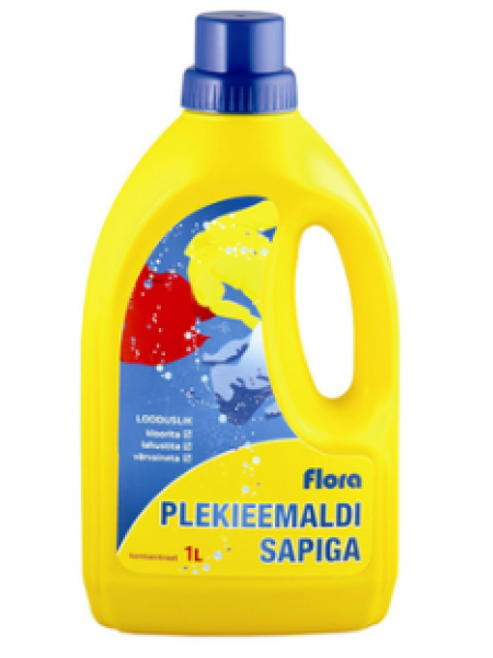 Пятновыводитель жидкий Flora с желчью 1л