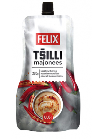 Майонез с перцем чили FELIX Tšillimajonees 220г