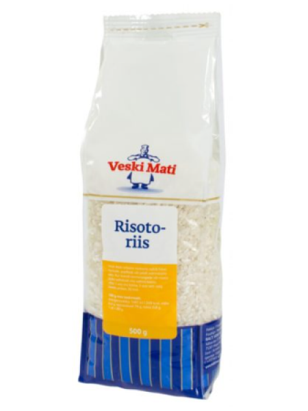 Рис для ризотто VESKI MATI Risotoriis 500г