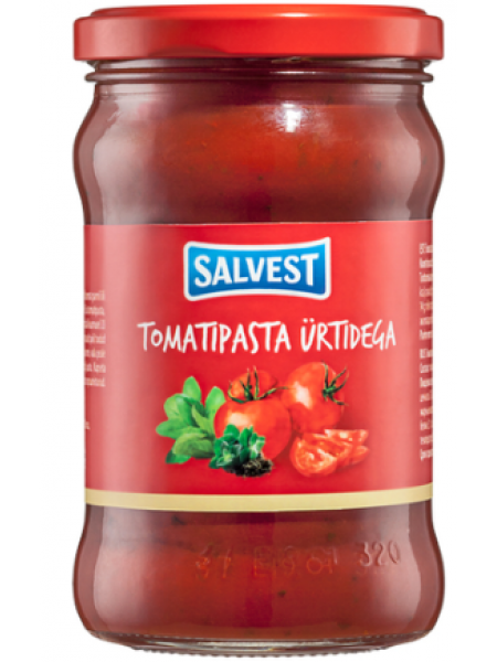 Томатная паста с зеленью SALVEST Tomatipasta ürtidega 300г