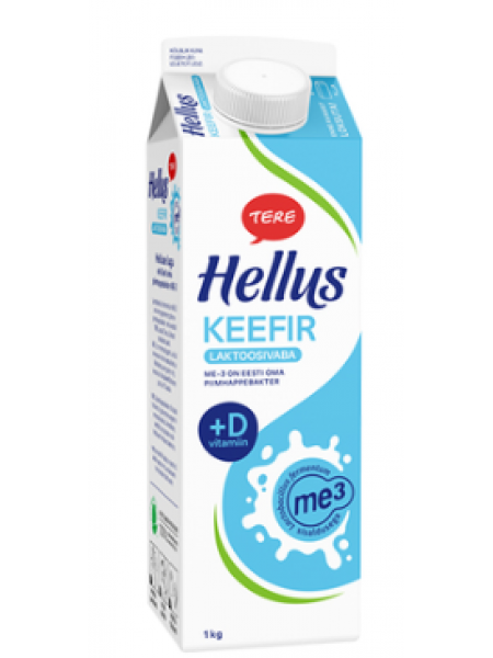 Кефир без лактозы Tere HELLUS keefir 1л