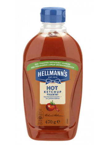 Кетчуп Хот Hellmann`s ketšup Hot 825г
