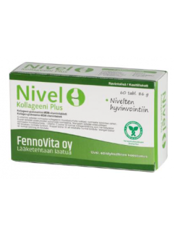 Коллаген для суставов Fennovita Nivel kollageeni Plus 60шт