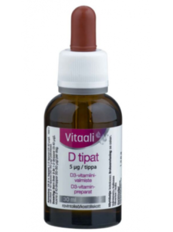 Капли витаминные VITAALI D-TIPAT 30 мл