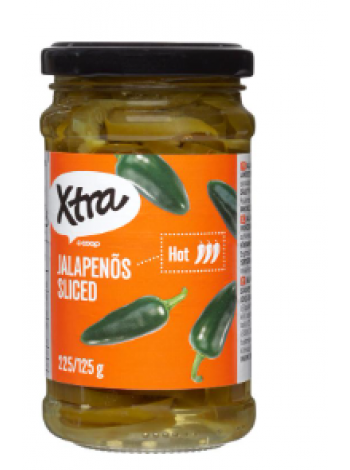 Ломтики халапеньо Xtra jalapenoviipaleet 295/160г