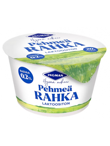 Творог мягкий нежирный Ingman pehmeä rahka 200г без лактозы