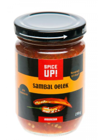 Жгучая паста чили Spice Up! Sambal oelek 230г