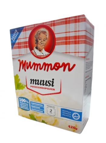 Картофельное пюре в порошке Mummon Muusi 420г 12 порций без лактозы