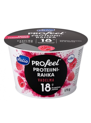 Протеиновый творог Valio PROfeel proteiinirahka 175 г малина без лактозы