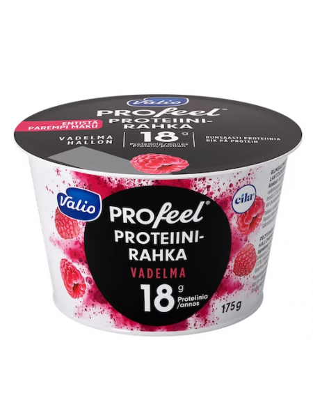 Протеиновый творог Valio PROfeel proteiinirahka 175 г малина без лактозы