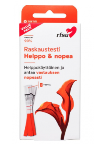 Тесты на беременность RFSU Raskaustesti 8шт