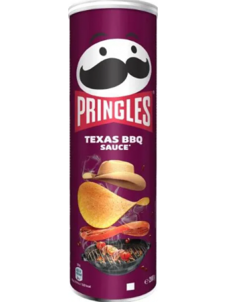 Чипсы Pringles Texas BBQ 185г Техасский шашлык