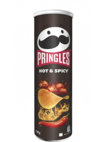 Картофельные чипсы Pringles Hot & Spicy 185 г