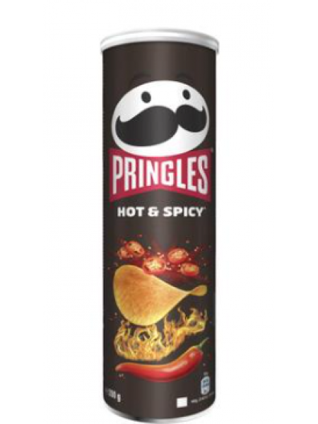 Картофельные чипсы Pringles Hot & Spicy 185 г