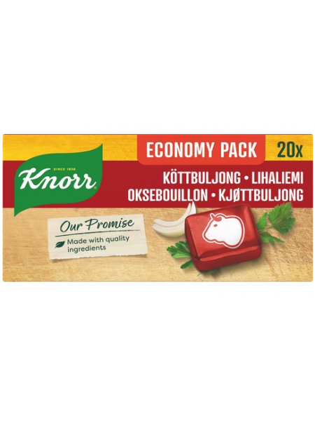 Кубики мясного бульона Knorr lihaliemi  20x10г