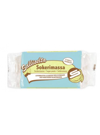 Сахарная паста Salliselta Sokerimassa vaaleansininen 250г голубая