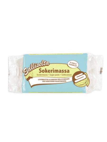 Сахарная паста Sokerimassa vaaleansininen 250г голубая
