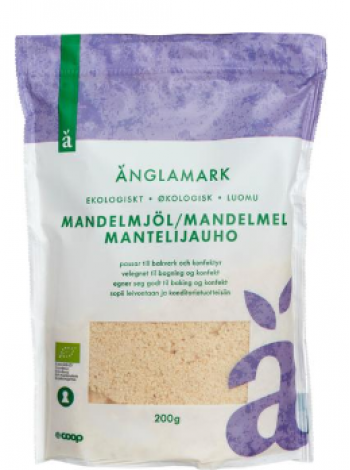 Миндальная мука органическая Änglamark 200 г 