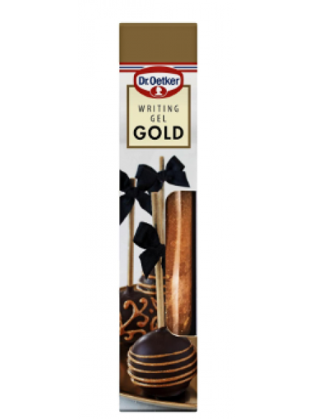 Золотистый декорирующий гель Dr. Oetker 19г