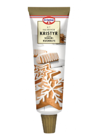  Сахарная глазурь Dr. Oetker белая 125г в тубе