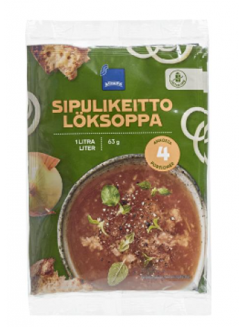 Луковый суп Rainbow Sipulikeitto 3 x 63 г