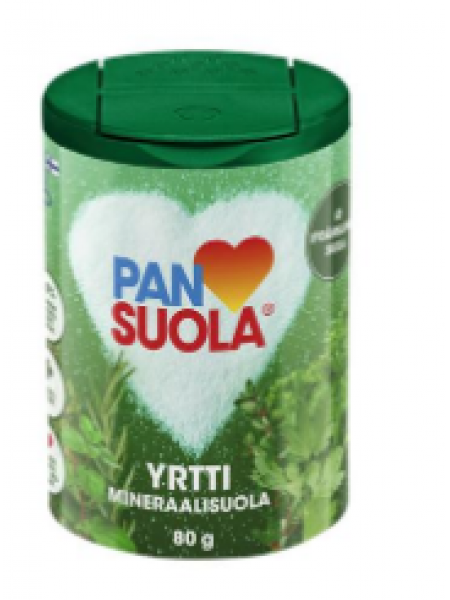 Минеральная соль с травами Pansuola Yrttimineraalisuola 80г