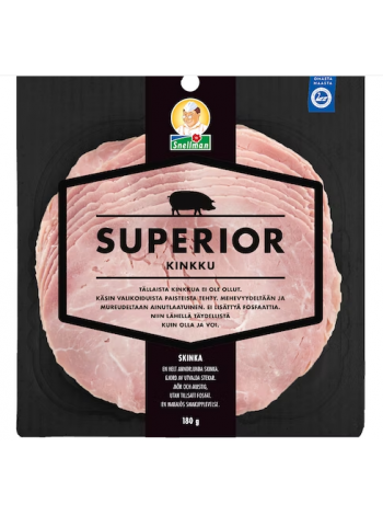 Ветчина Snellman Superior kinkku 180г в нарезке