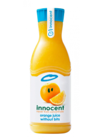 Апельсиновый сок с мякотью Innocent Orange juice with bits 0,9 л 