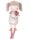 Мягкая кукла Little Dutch Cuddle Anna, 35 см, розовая