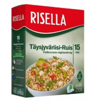 Цельнозерновая рисово-ржаная смесь Risella Täysjyväriisi-ruis 800 г 