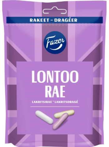 Конфеты с лакрицей Fazer London Rae 175 г