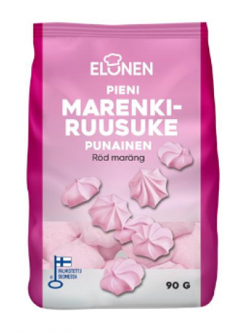 Безлактозное мини безе Elonen 90г розовое 