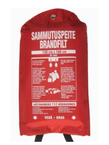 Противопожарное покрывало SAMMUTUSPEITE 120X180см