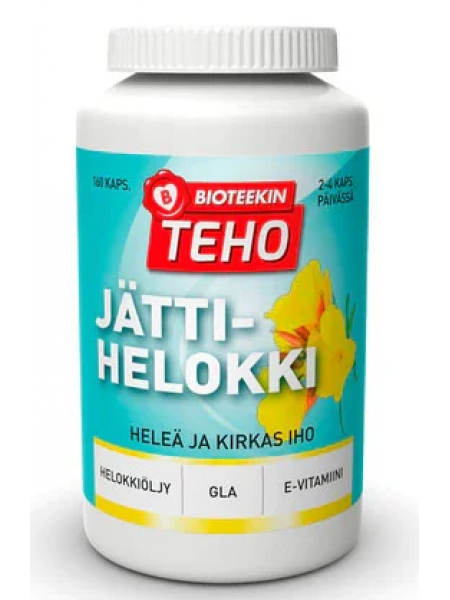 Препарат для кожи Bioteek Teho Jättihelokki 160капсул