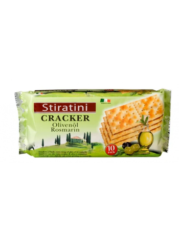 Крекеры Stiratini Cracker Olivenöl & Rosmarien 250г с оливковым маслом и розмарином 