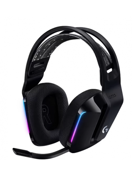 Беспроводные игровые наушники Logitech G733 Lightspeed черные