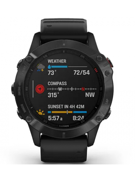Спортивные часы Garmin Fenix ​​6 Pro черный / серый