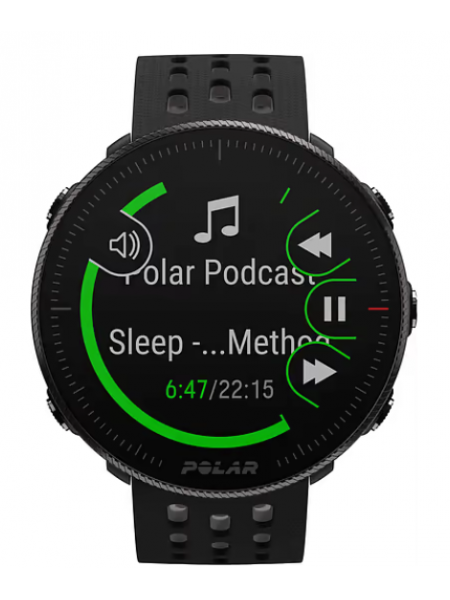 Спортивные часы Polar Vantage M2 S / L браслет цвет черный / серый