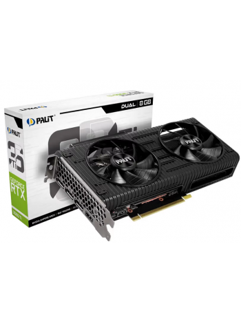 Видеокарта Palit GeForce RTX 3060 Ti Dual LHR для шины PCI-e