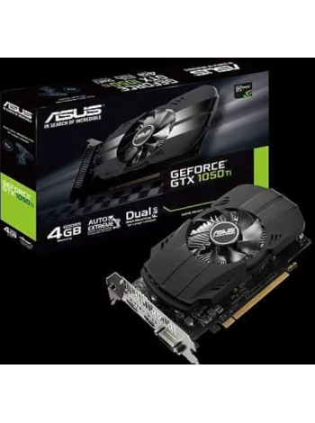 Видеокарта Asus GeForce GTX 1050Ti PH-GTX1050TI-4G 4096 МБ для PCI-e