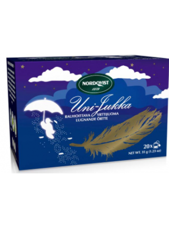 Чай травяной Nordqvist Uni-Jukka Pussitee 20шт/35г