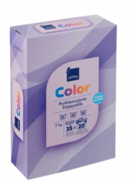 Стиральный порошок Rainbow pyykinpesujauhe kirjopyykille 2,07кг для цветных тканей