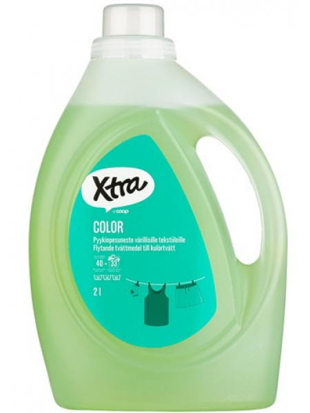 Жидкость для стирки цветных тканей Xtra Color 2л