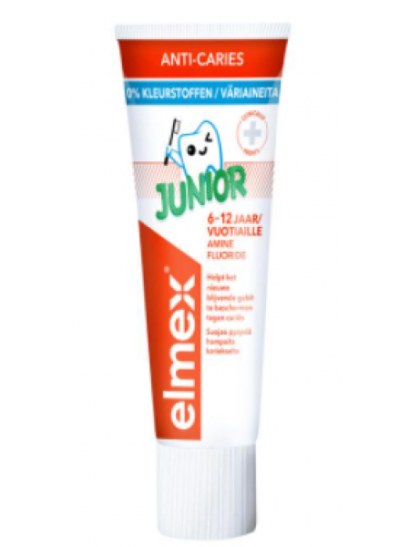 Зубная паста для детей Elmex Junior  6-12 лет 75 мл