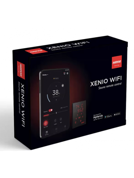 Панель управления Harvia Xenio WiFi с датчиком двери