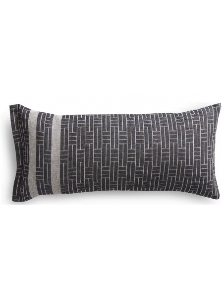 Подушка для сауны Tamminiemi Finlayson черный/лен 25 x 50 см